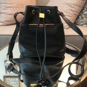 Ted Baker Black Ersilda Bucket Bag Crossbody